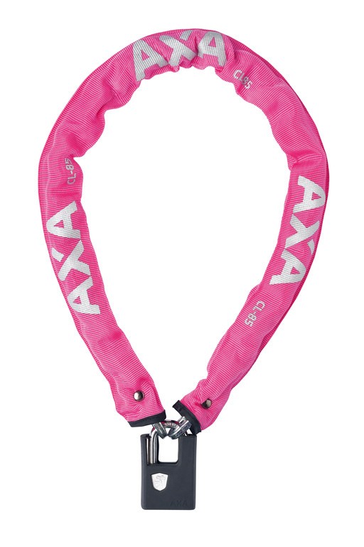 AXA CH85 Plus łańcuch na klucz, różowe