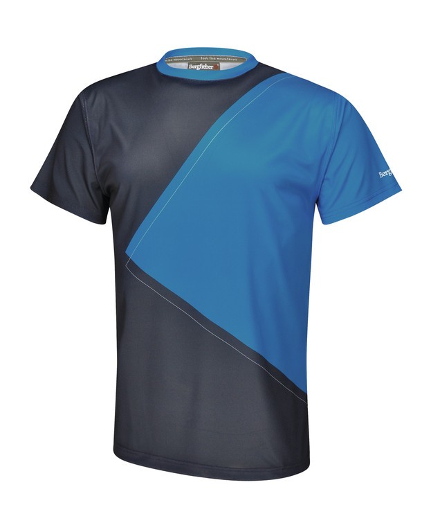Bergfieber NOTA, męska koszulka sportowa, niebieska, r. S