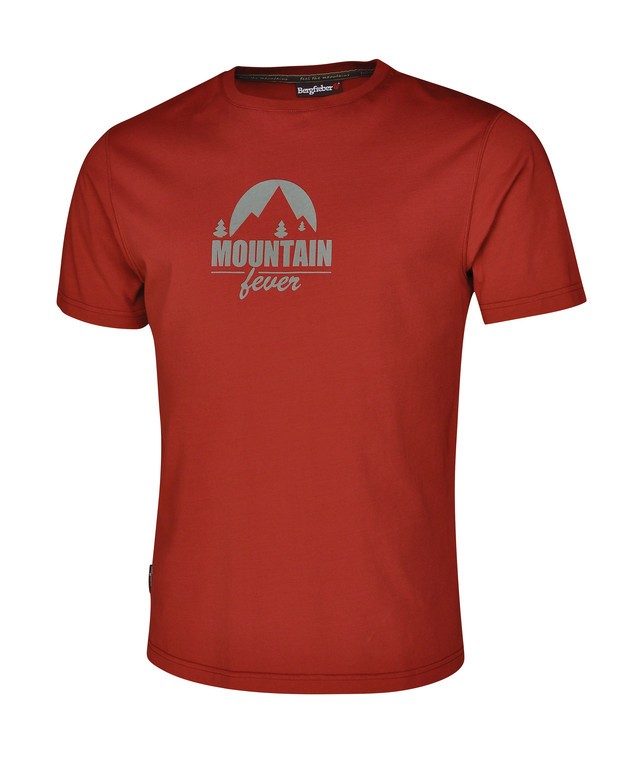 Bergfieber MTN\'FEVER, T-Shirt męski, bordowy, r. M