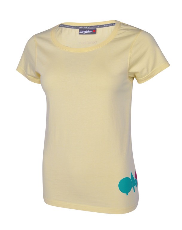 Bergfieber WALDELE, damski T-Shirt, kremowy, r. XL
