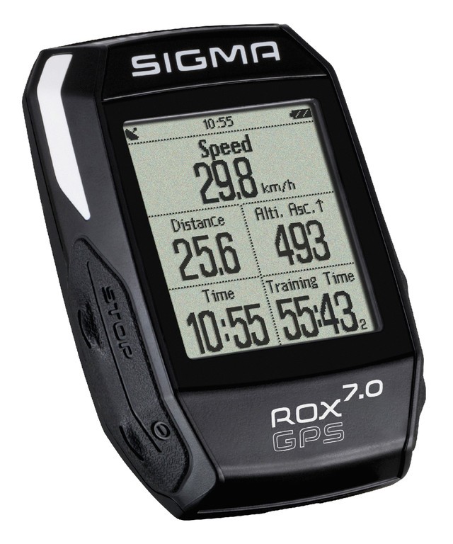 Sigma ROX 7.0 GPS licznik rowerowy, czarny
