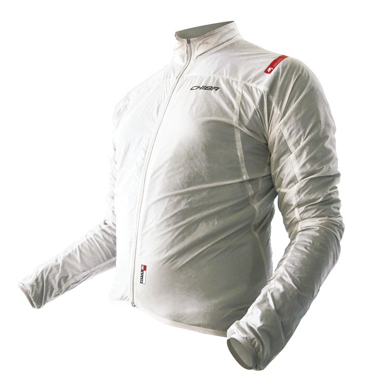 CHIBA Windjacket Blocker, kurtka wiatroodporna, biała, r. S