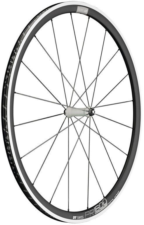 DT Swiss PR 1600 Spline 32 alu, 28 cali, czarno-białe, kolo przednie, 100/5mm QR DT Swiss PR 1600 Spline 32 alu, 28 cali, czarno-białe, kolo przednie, 100/5mm QR